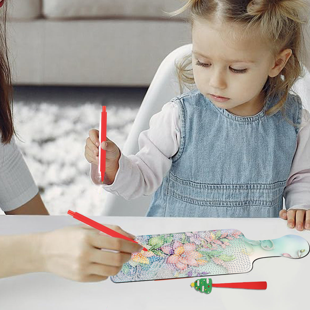 Cartoon Diamond Painting Pen Diamond Art Drill Pen with 6 Pen Tips DIY Supplies