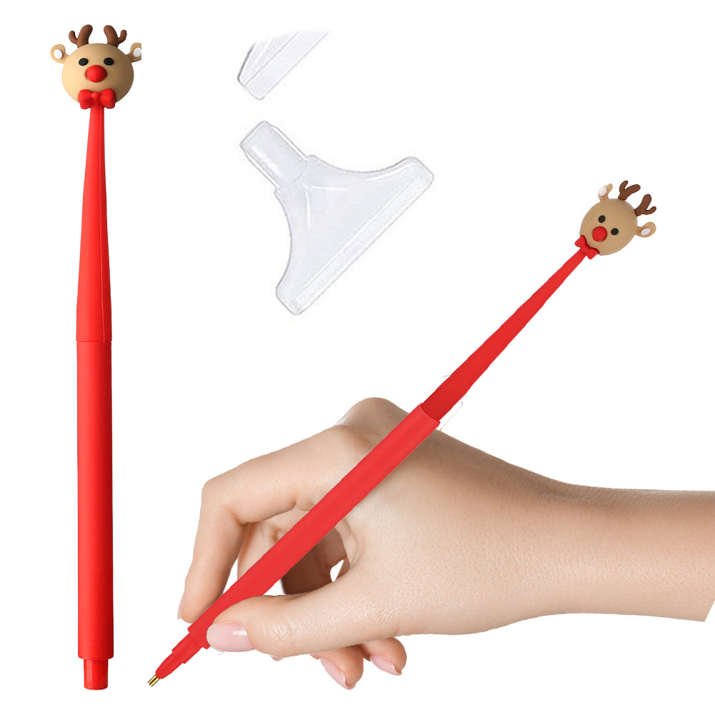 Cartoon Diamond Painting Pen Diamond Art Drill Pen with 6 Pen Tips DIY Supplies