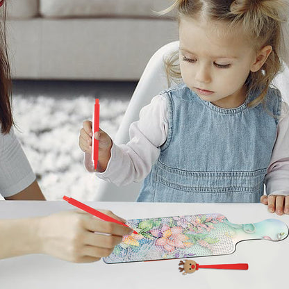 Cartoon Diamond Painting Pen Diamond Art Drill Pen with 6 Pen Tips DIY Supplies