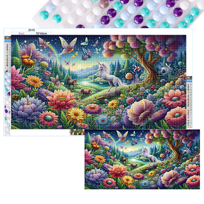 Dream Scenery - Full Round Drill Diamond Painting 70*40CM