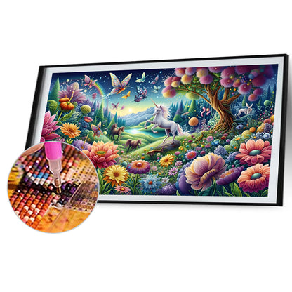 Dream Scenery - Full Round Drill Diamond Painting 70*40CM