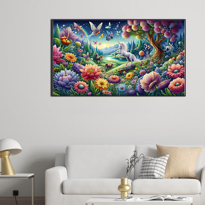 Dream Scenery - Full Round Drill Diamond Painting 70*40CM