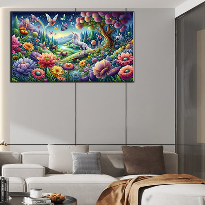 Dream Scenery - Full Round Drill Diamond Painting 70*40CM