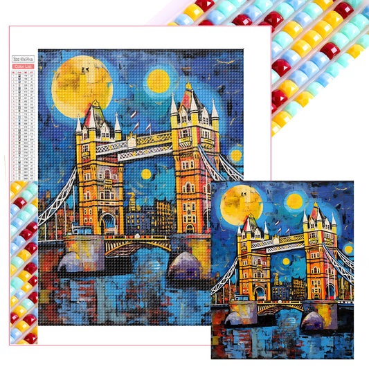 London Bridge - Full Square Drill Diamond Painting 40*50CM