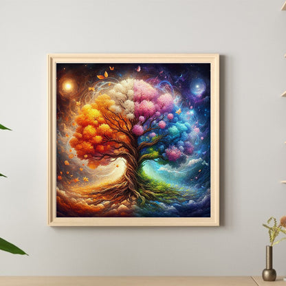 Tree Of Life - Full Round Drill Diamond Painting 40*40CM