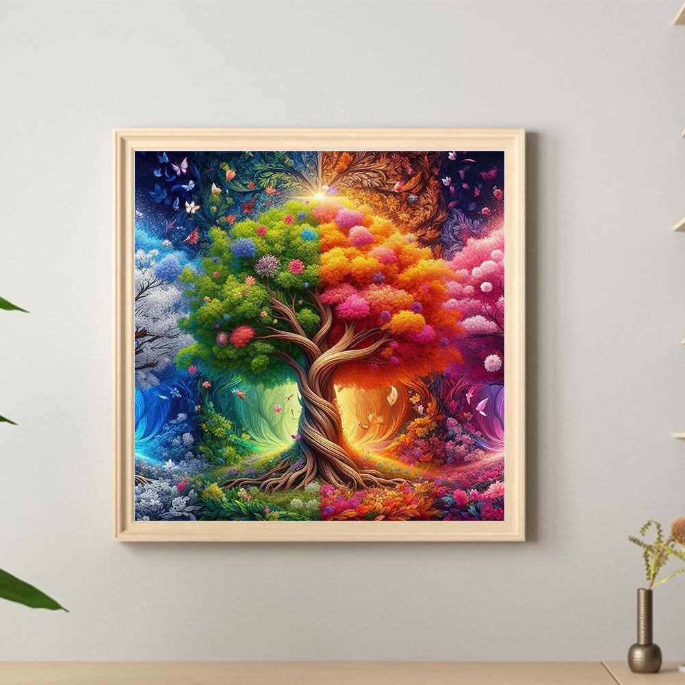 Tree Of Life - Full Round Drill Diamond Painting 40*40CM
