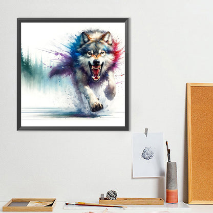 Wolf - Full Round Drill Diamond Painting 40*40CM