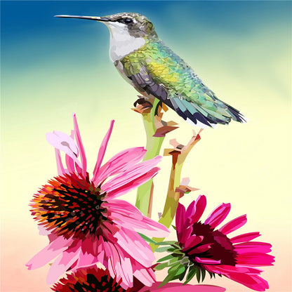 Kingfisher - Full Square Drill Diamond Painting 30*40CM