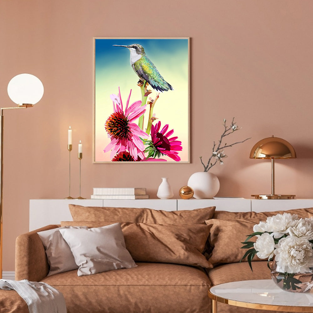 Kingfisher - Full Square Drill Diamond Painting 30*40CM