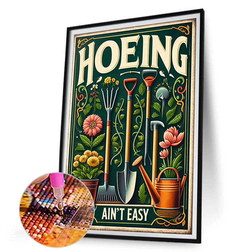 Garden Tools - Full Round Drill Diamond Painting 30*45CM