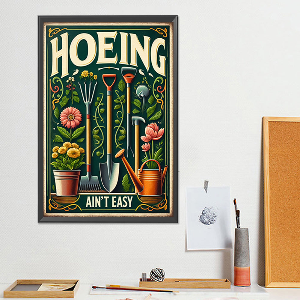 Garden Tools - Full Round Drill Diamond Painting 30*45CM