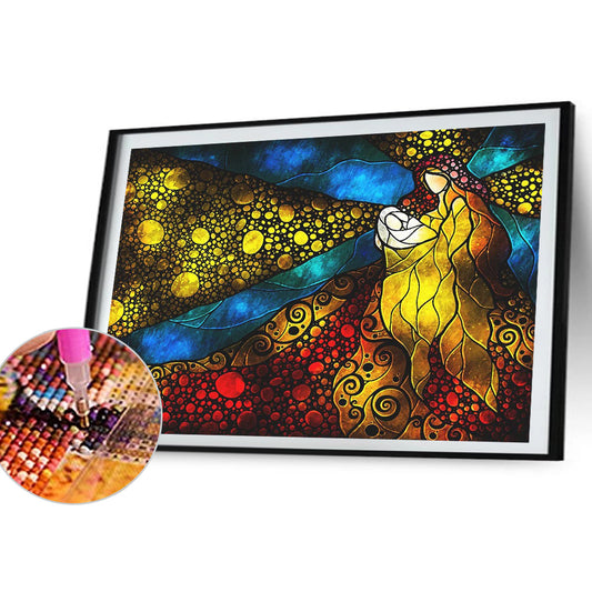 Madonna - Full Round Drill Diamond Painting 40*30CM