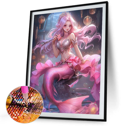 Mermaid - Full Square Drill Diamond Painting 40*50CM
