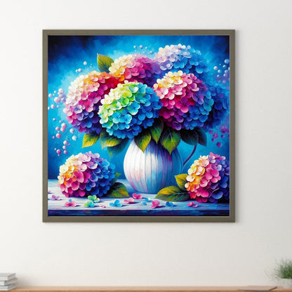 Hydrangea - Full Round Drill Diamond Painting 30*30CM