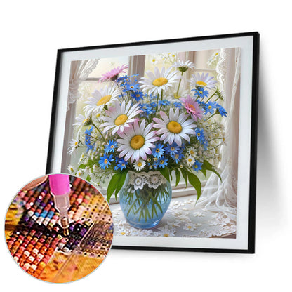 Daisy - Full Round Drill Diamond Painting 30*30CM