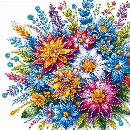 Bouquet - Special Shaped Drill Diamond Painting 30*30CM