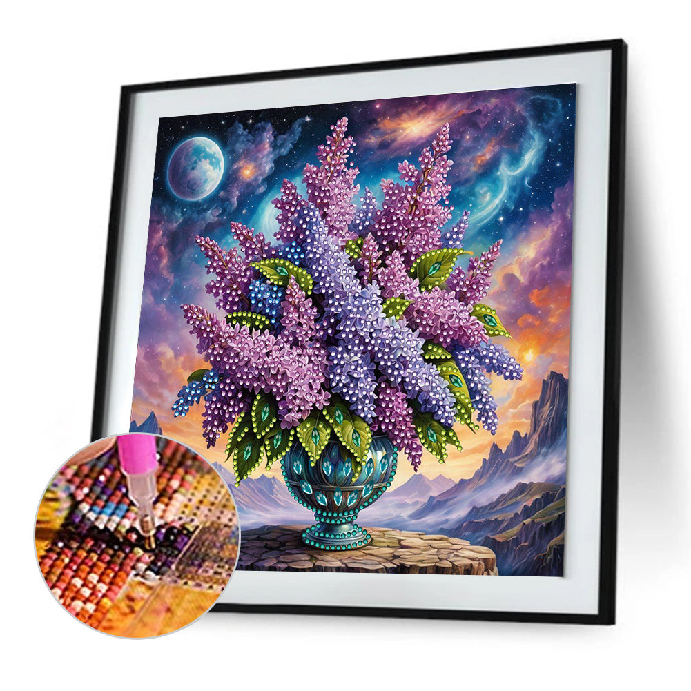 Lavender - Special Shaped Drill Diamond Painting 30*30CM