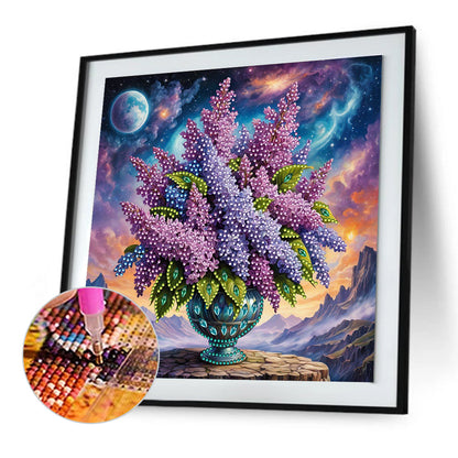 Lavender - Special Shaped Drill Diamond Painting 30*30CM