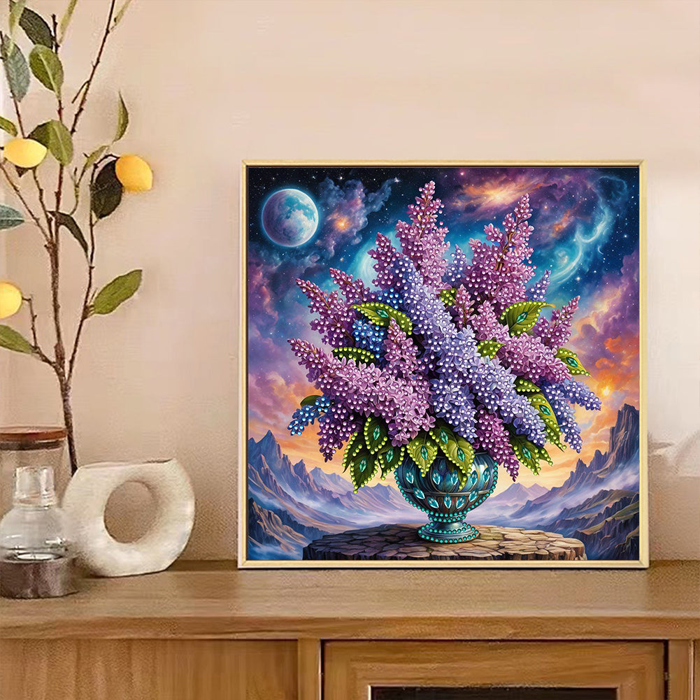 Lavender - Special Shaped Drill Diamond Painting 30*30CM