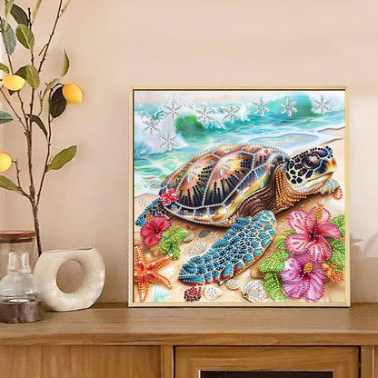 Sea Turtle - Special Shaped Drill Diamond Painting 30*30CM