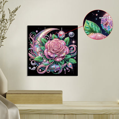 Flower - Special Shaped Drill Diamond Painting 30*30CM