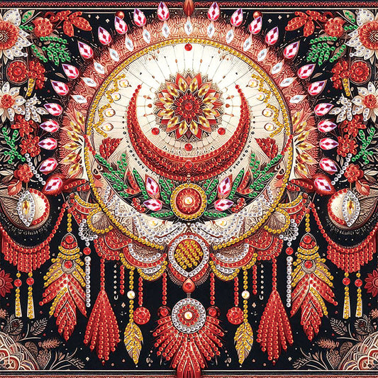 Dream Catcher - Special Shaped Drill Diamond Painting 30*30CM