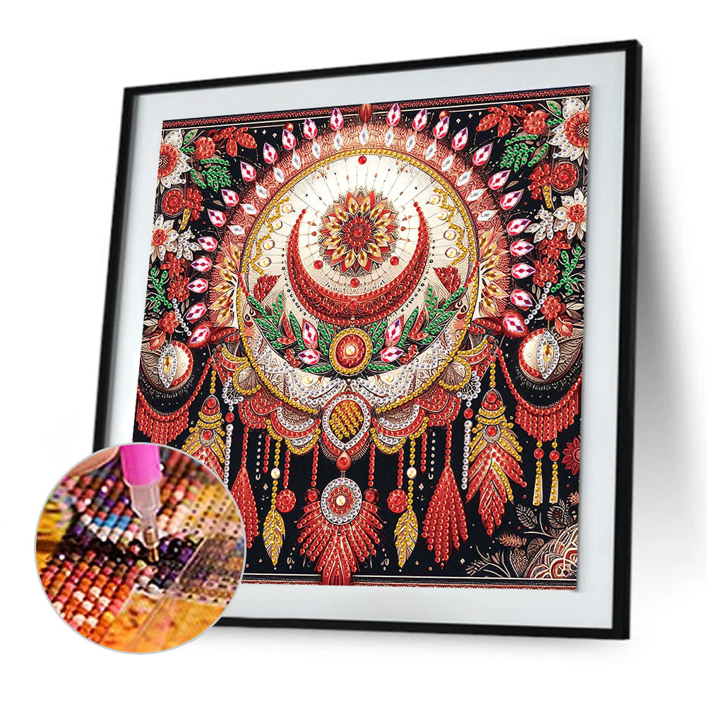 Dream Catcher - Special Shaped Drill Diamond Painting 30*30CM