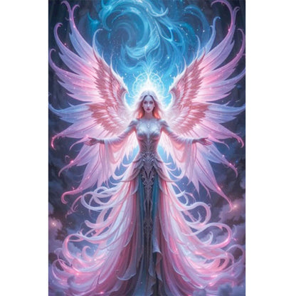 Pink Angel - Full Square Drill Diamond Painting 40*60CM