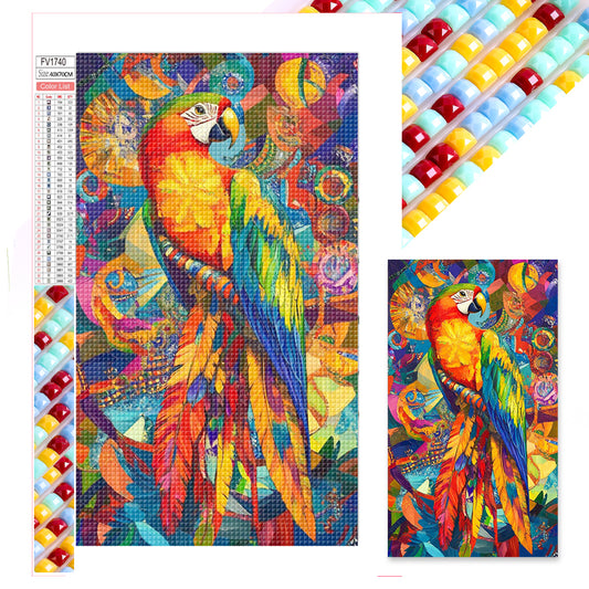 Parrot - Full Square Drill Diamond Painting 40*70CM