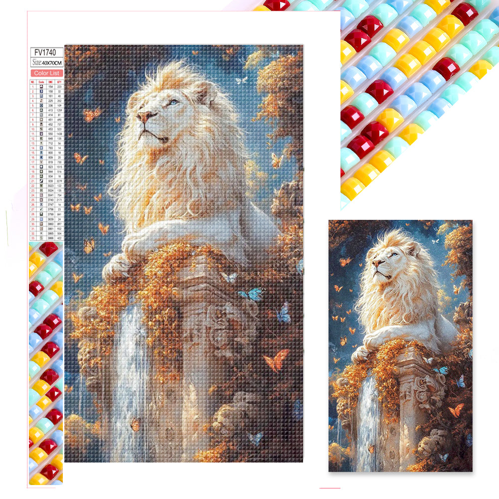 Lion King - Full Square Drill Diamond Painting 40*70CM