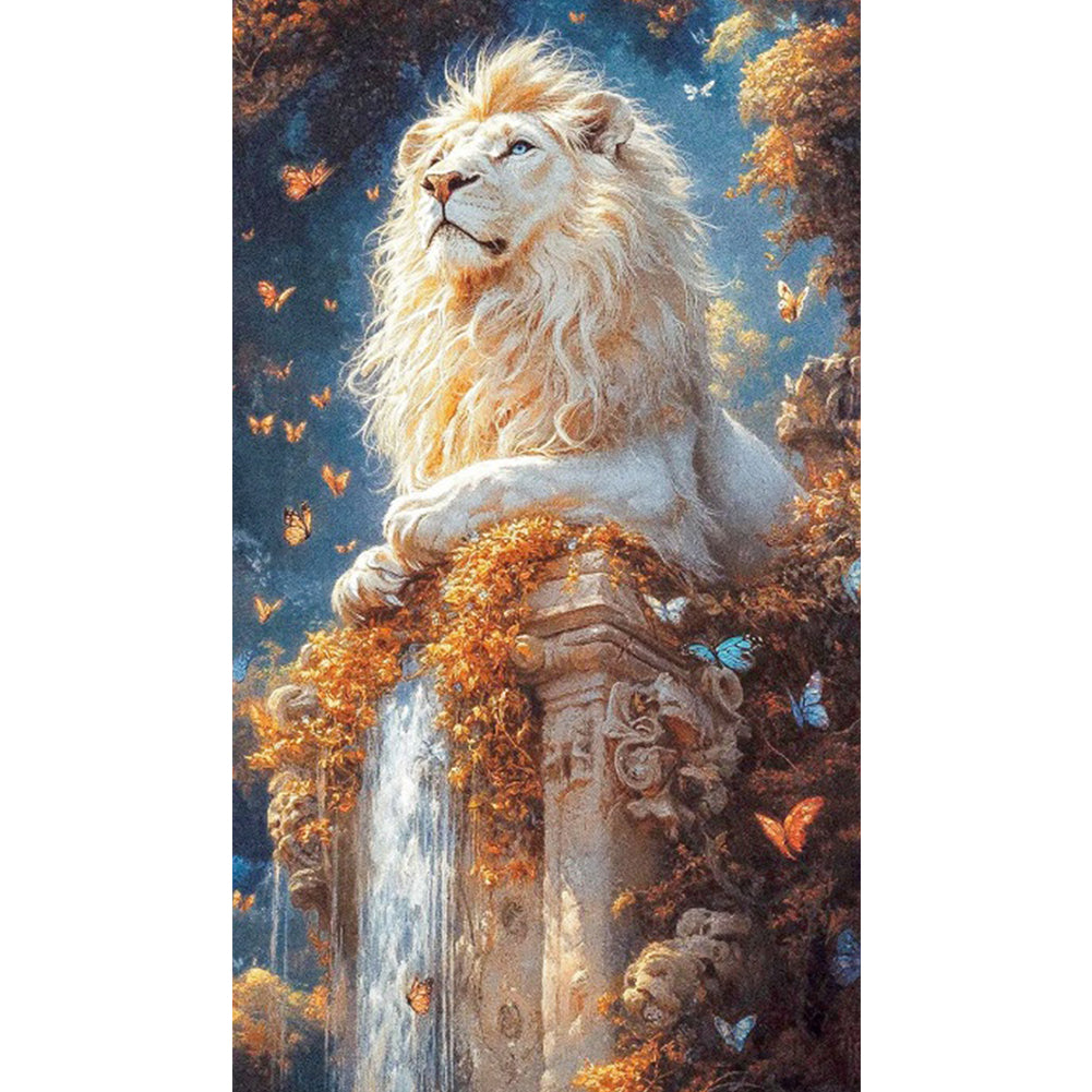 Lion King - Full Square Drill Diamond Painting 40*70CM