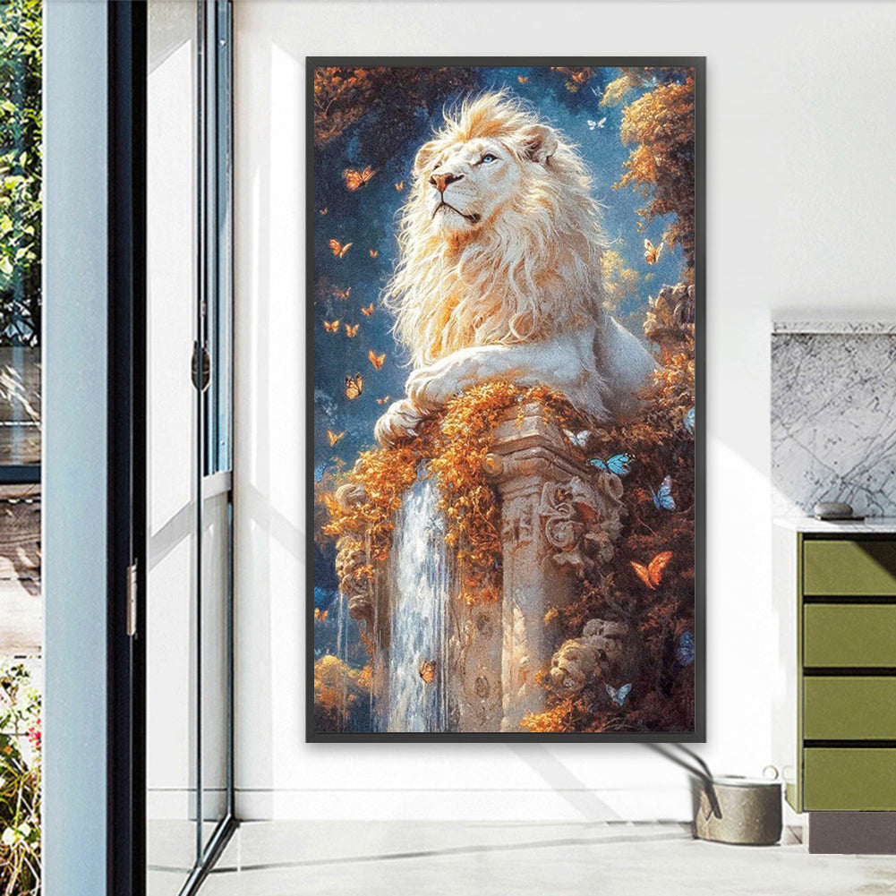 Lion King - Full Square Drill Diamond Painting 40*70CM