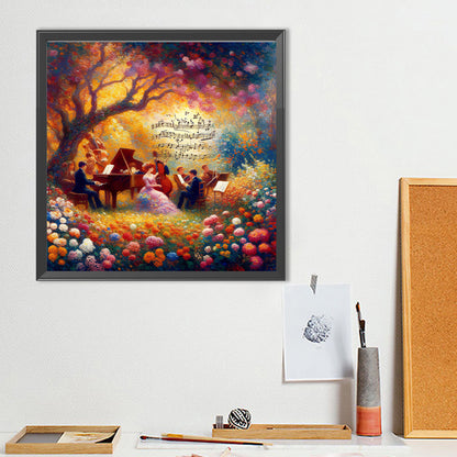 Concert In The Garden - Full Round Drill Diamond Painting 50*50CM