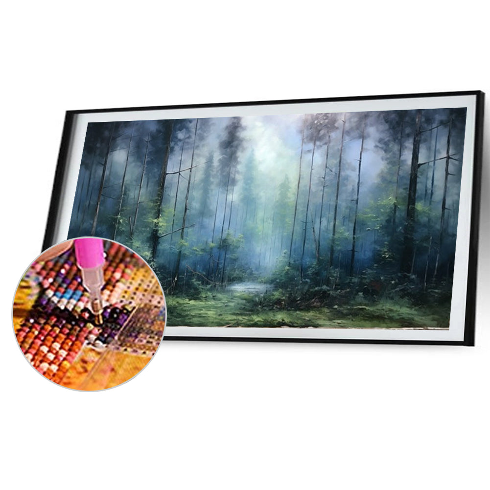 Dream Forest - Full Round Drill Diamond Painting 70*40CM