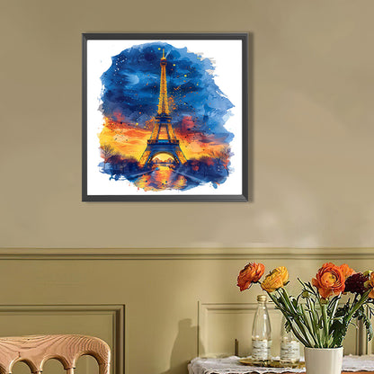 Eiffel Tower In France - Full AB Round Drill Diamond Painting 40*40CM