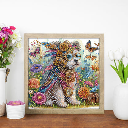 Dog - Special Shaped Drill Diamond Painting 30*30CM