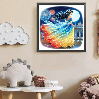 Disney Princesses - Full Round Drill Diamond Painting 40*40CM