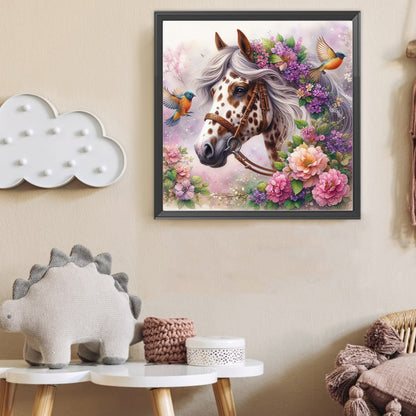 Horse - Full Round Drill Diamond Painting 40*40CM