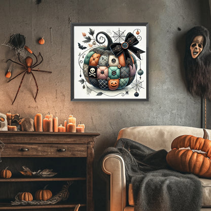Colorful Pumpkin - Full Round Drill Diamond Painting 40*40CM