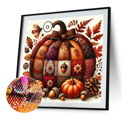 Colorful Pumpkin - Full Round Drill Diamond Painting 40*40CM