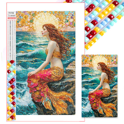 Mermaid - Full Square Drill Diamond Painting 40*70CM