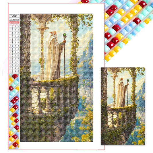 Elf'S Wand - Full Square Drill Diamond Painting 40*70CM