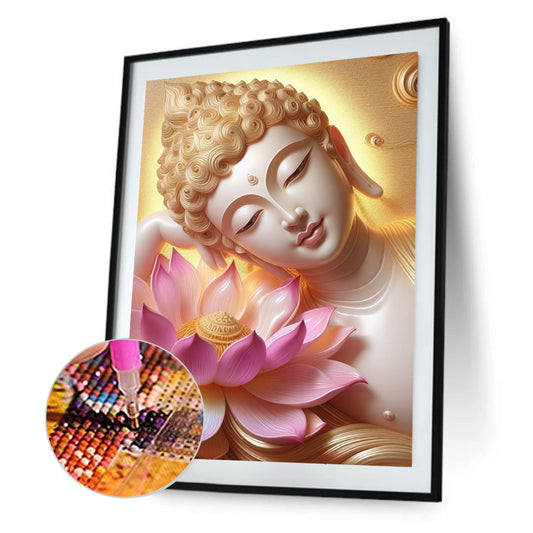 Buddha - Full Round Drill Diamond Painting 30*40CM
