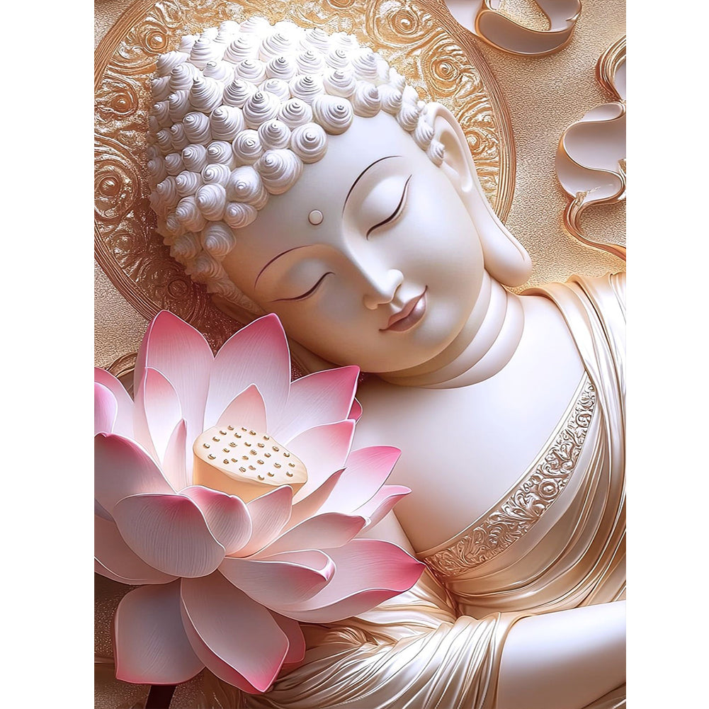 Buddha - Full Round Drill Diamond Painting 30*40CM
