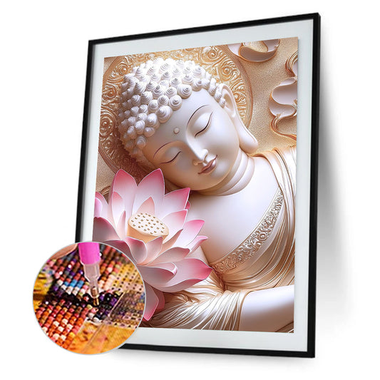 Buddha - Full Round Drill Diamond Painting 30*40CM