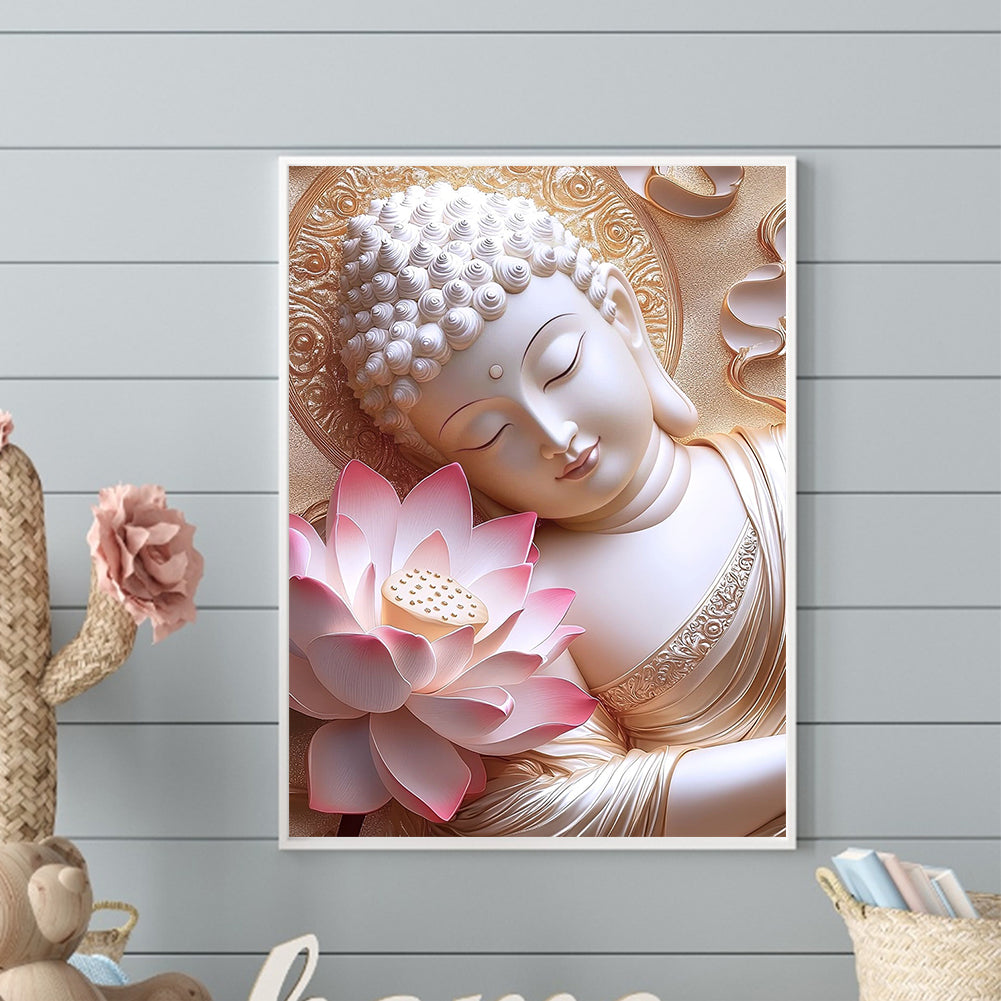 Buddha - Full Round Drill Diamond Painting 30*40CM