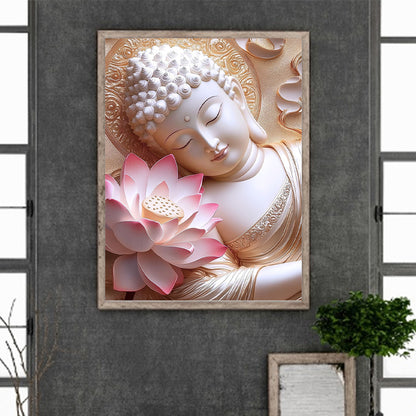 Buddha - Full Round Drill Diamond Painting 30*40CM