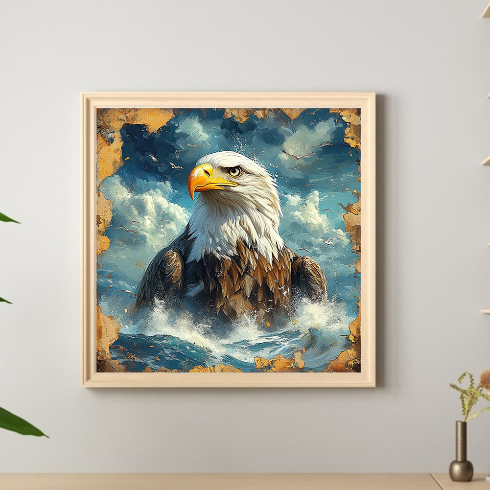 Eagle - Full Round Drill Diamond Painting 40*40CM