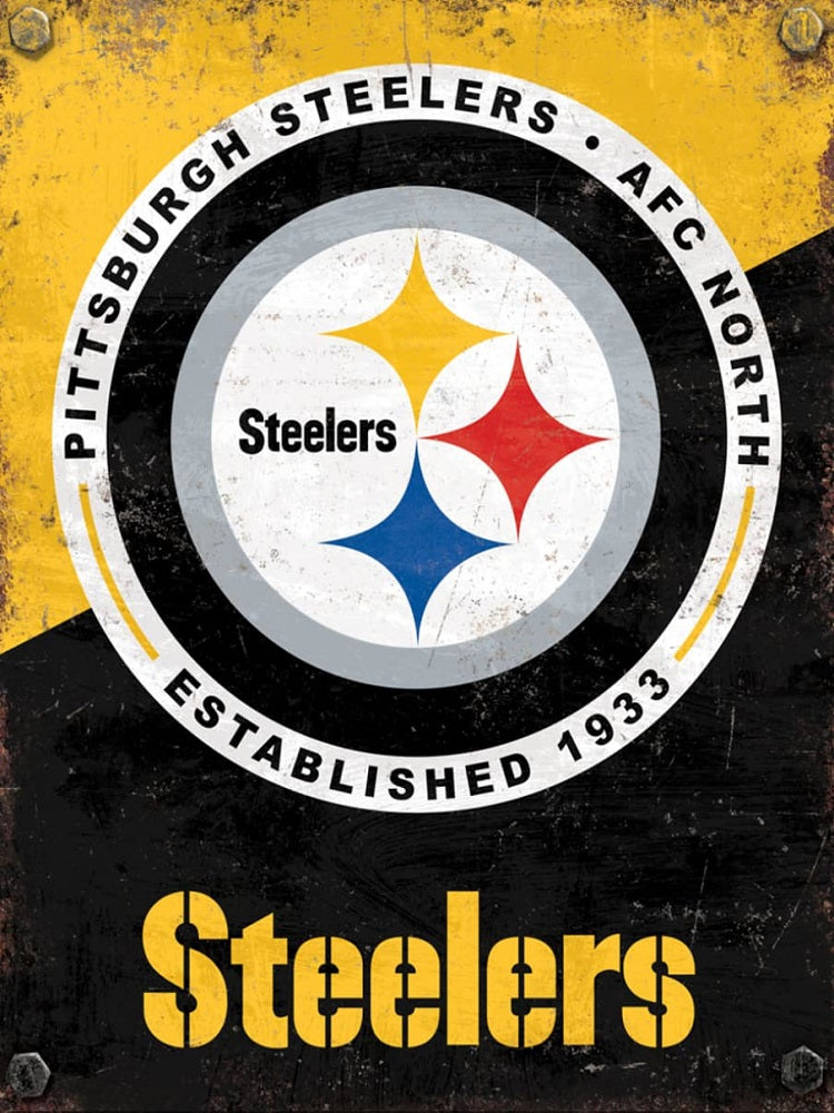 Pittsburgh Steelers - Full Round Drill Diamond Painting 40*50CM