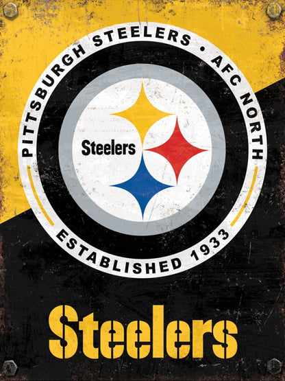 Pittsburgh Steelers - Full Round Drill Diamond Painting 40*50CM
